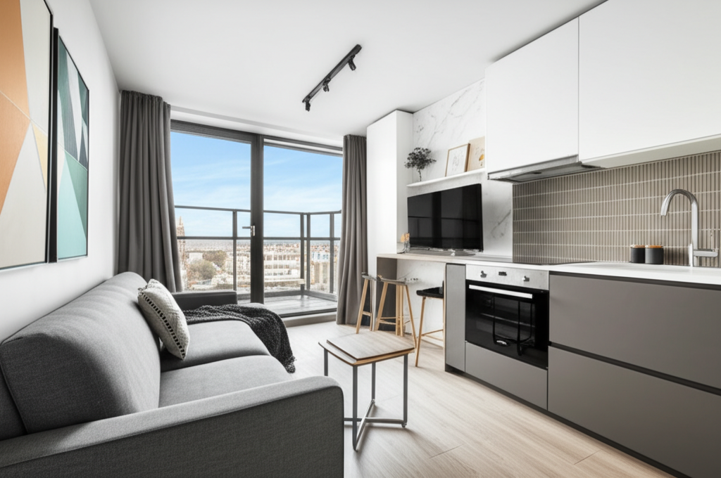 Modern Studio Near Campus